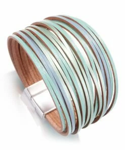 Best Pirce ⭐ Don't AsK Blue & Green Strand Bracelet For 👩 Women 👍 -Don"t AsK Shop zu104579468 alt 2 tm1649685296