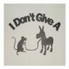 Flash Sale 🤩 Sara's Signs Vanilla 'Don't Give A Rat's Ass' Wall Art For Home & Garden ❤️ -Don"t AsK Shop zu104673464 main tm1649270743