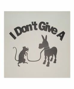 Flash Sale 🤩 Sara's Signs Vanilla 'Don't Give A Rat's Ass' Wall Art For Home & Garden ❤️