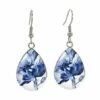 Coupon ✔️ Don't AsK Blue Floral Teardrop Earrings For 👩 Women ✨ -Don"t AsK Shop zu105445472 main tm1652212110