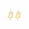 Best Pirce 🎁 Don't AsK Blush & Goldtone Lightning Bolt Cloud Drop Earrings For 👩 Women ✔️ -Don"t AsK Shop zu107259954 main tm1657744432