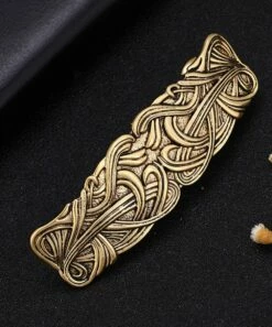 Coupon 🔥 Don't AsK Goldtone Celtic Hair Clip For 👩 Women 🔔 -Don"t AsK Shop zu107910345 alt 3 tm1660865628