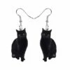 Outlet 😍 Don't AsK Black Cat Drop Earrings For 👩 Women 👍 -Don"t AsK Shop zu107914151 main tm1660608898
