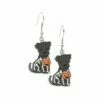 Hot Sale 🛒 Don't AsK Gray Skeleton Puppy Drop Earrings For 👩 Women 💯 -Don"t AsK Shop zu108523347 main tm1662140584