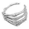 Outlet ❤️ Don't AsK Silvertone Skeleton Cuff For 👩 Women 🔥 -Don"t AsK Shop zu108816097 main tm1663010642