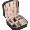 Flash Sale 💯 Don't AsK Black Square Travel Jewelry Case For Home & Garden 🎁