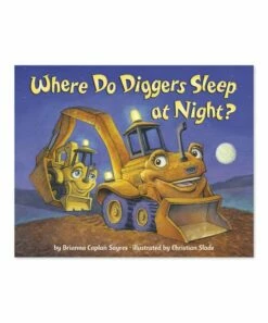 Best Sale ⌛ Penguin Random House Where Do Diggers Sleep At Night Paperback For Books & Media 👏
