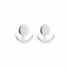 Cheap 🧨 Don't AsK Silvertone Half Moon Ear Jacket For 👩 Women 🤩 -Don"t AsK Shop zu110812813 main tm1669412880