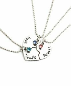 Budget ⌛ Don't AsK White & Silvertone Pendant Necklace Set For 👩 Women 💯