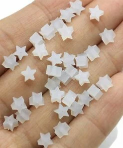 Budget 🔔 Don't AsK White Star Earring Backings - Set Of 30 For Other ❤️