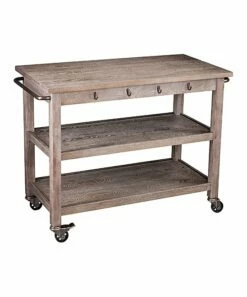 Brand new 🔔 Southern Enterprises Dontos Industrial Kitchen Cart For Home & Garden 😉