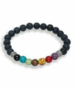 Flash Sale ✔️ Don't AsK Jewel Tone Energy Chakra Bracelet For 👩 Women 🛒