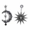 Best deal 🛒 Don't AsK Antiqued Crystal & Dark Silvertone Moon & Sun Prong Drop Earrings For 👩 Women 🎉 -Don"t AsK Shop zu80689536 main tm1566328342