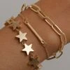 Outlet 👍 Don't AsK Goldtone Star Chain Link Bracelet Set For 👩 Women ❤️ -Don"t AsK Shop zu87668062 main tm1607792752