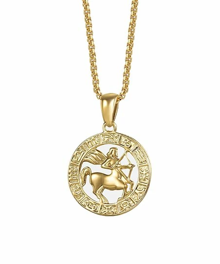 Buy 🔥 Don't AsK Goldtone Sagittarius Zodiac Sign Pendant Necklace For 👩 Women 👍 3 Buy 🔥 Don't AsK Goldtone Sagittarius Zodiac Sign Pendant Necklace For 👩 Women 👍