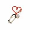 Deals 🤩 Don't AsK Goldtone & Red Heart Stethoscope Brooch For 👩 Women 👏 -Don"t AsK Shop zu89320204 main tm1600107394
