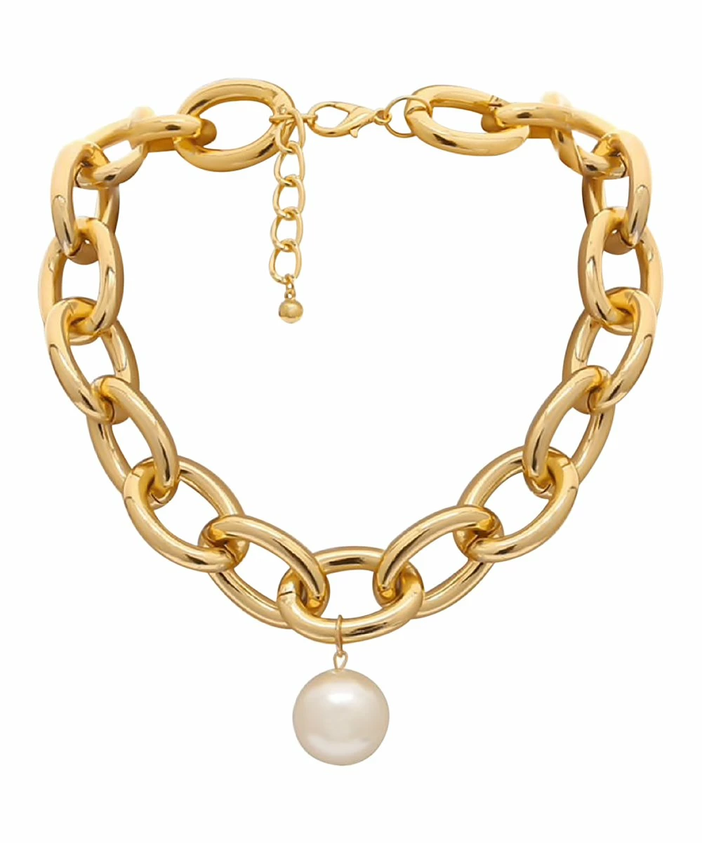 Best reviews of π₯ Don't AsK Imitation Pearl & Goldtone Cable Chain Necklace For π© Women π 4 Best reviews of π₯ Don't AsK Imitation Pearl & Goldtone Cable Chain Necklace For π© Women π - Image 2