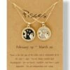 Best Pirce 🔥 Don't AsK Crystal & 18k Gold-Plated Pisces Round Pendant Necklace Set For Other 👏 -Don"t AsK Shop zu95642249 main tm1665495072
