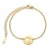 Cheap ✔️ Don't AsK 18k Gold-Plated Round Cutout Virgo Bracelet For Other ❤️ -Don"t AsK Shop zu95648125 main tm1665495072