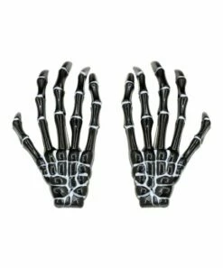 Cheapest ✔️ Don't AsK Black Skeleton Hand Hair Clip Set For 👩 Women 🔔