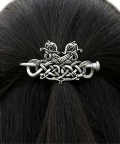 Cheapest 🎁 Don't AsK Silvertone Viking Hair Pin For 👩 Women 😍